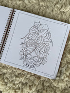 TRAMA - Libro para colorear y bordar